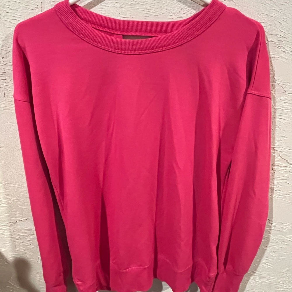 Women's Pink Ideology Top with Open Back XS